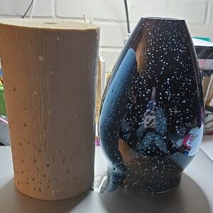 Scentsy Black Starry Night and White Difusser Shades Only